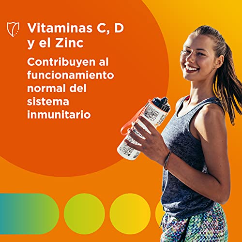 Multicentrum Vitagomis Inmuno, Complemento alimenticio en gominola para adultos, multivitamínico específico Inmunidad, pack de 3x30 gominolas