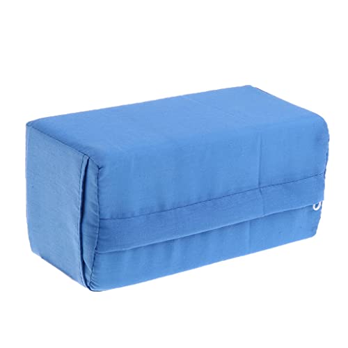 NC Almohada para La Rodilla Almohadillas para Las Piernas Cojín de Apoyo Terapéutico Antiescaras para El Dolor de Rodilla - Azul