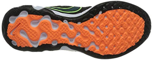 Nike Renew Ride 2, Zapatillas para Correr Hombre, Black Lime Glow Dk Teal Green White Atomic Orange, 42 EU