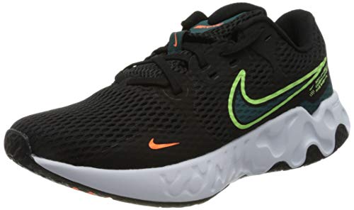 Nike Renew Ride 2, Zapatillas para Correr Hombre, Black Lime Glow Dk Teal Green White Atomic Orange, 42 EU