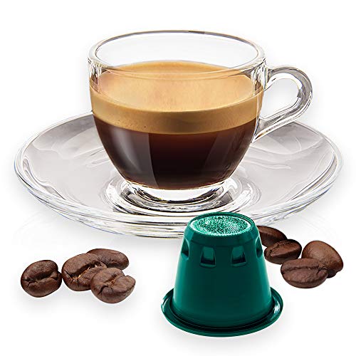 Note d'Espresso - Intenso - Cápsulas de Café - Compatibles con Cafeteras NESPRESSO* - 100 caps