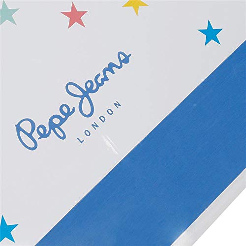 Paraguas Pepe Jeans Anaïs Bastón Pequeño Automático Azul