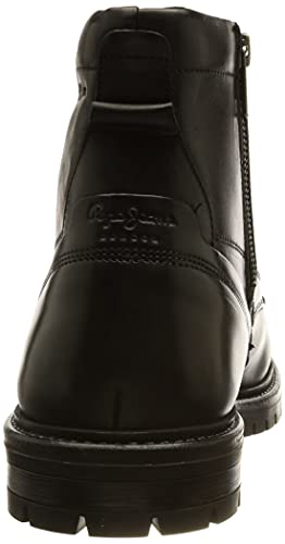 Pepe Jeans Ned Boot LTH Warm, Bota Moderna Hombre, 999 Negro, 42 EU