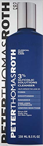 Peter Thomas Roth Peter Thomas Roth 3% Glycolic Solutions Cleanser, 8.5 Fluid Ounce Tapones para los oídos 2 Centimeters Negro (Black)