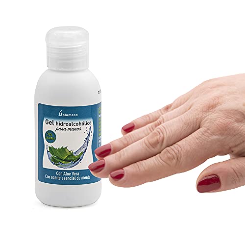 Plameca Gel Hidroalcohólico Para Manos Con Aloe Vera Y Aceite Esencial de Menta