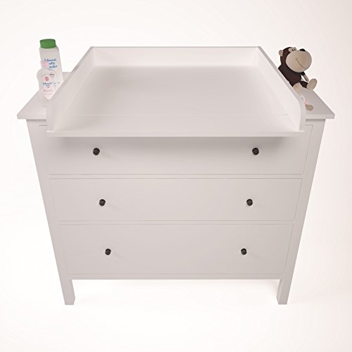 Polini niños cambiador para cómoda Hemnes IKEA en blanco, 1412.9