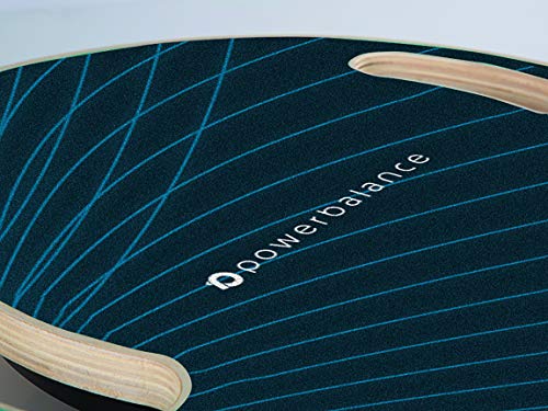 PowerBalance Wobble Board - Tablas de Equilibrio Profesionales, Entrenadores de Equilibrio, Entrenamiento Central, Fitness y Rehabilitación (Wave Length Wobble Board)