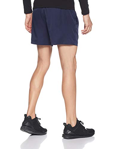 PUMA Active Woven Short 5` Pants, Hombre, Peacoat, L