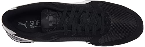 PUMA ST Runner V2 Mesh, Zapatillas Unisex Adulto, Black White, 43 EU