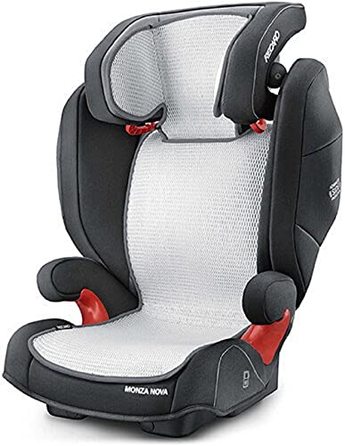 Recaro Kids, Monza Nova-Series Air Mesh Cover, Funda para Silla de Coche para Niños de 15-36 Kg, Excelente Circulación de Aire, Reversible, Malla Transpirable y Algodón