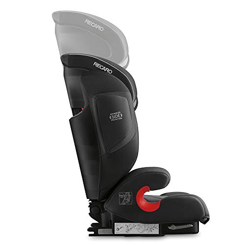 Recaro, Silla de coche grupo 3 Isofix, rosa