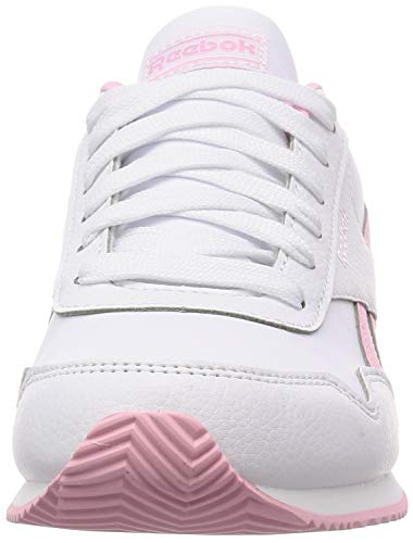 Reebok Royal CLJOG 3.0, Zapatillas de Running Mujer, Blanco/ROSSUA/Blanco, 38.5 EU