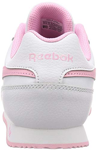 Reebok Royal CLJOG 3.0, Zapatillas de Running Mujer, Blanco/ROSSUA/Blanco, 38.5 EU