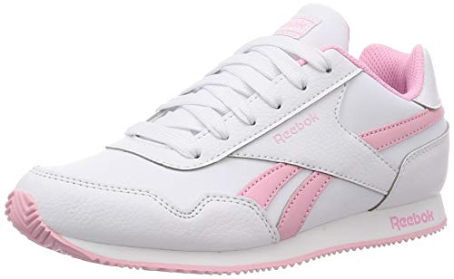 Reebok Royal CLJOG 3.0, Zapatillas de Running Mujer, Blanco/ROSSUA/Blanco, 38.5 EU