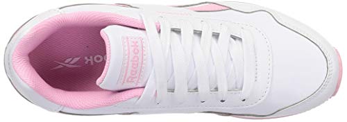 Reebok Royal CLJOG 3.0, Zapatillas de Running Mujer, Blanco/ROSSUA/Blanco, 38.5 EU