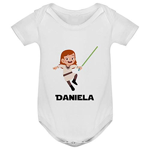 Regalo día del padre camiseta papá personalizada + Body o camiseta hijo/a Estilo Star Wars Jedi Darth Vader de la guerra de las galaxias