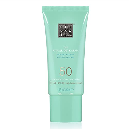 RITUALS The Ritual of Karma Crema Facial con Protección Solar SPF 50, 50 ml