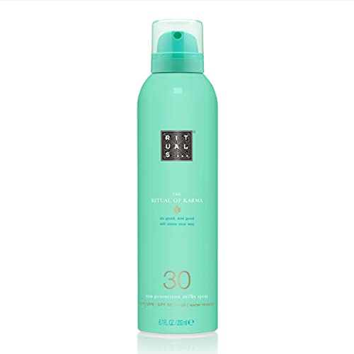 RITUALS The Ritual of Karma Spray Lechoso con Protección Solar SPF 30, 200 ml