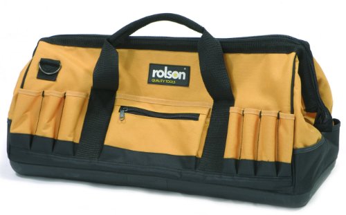 Rolson 68269 - Bolsa portaherramientas con base rígida (600 mm)