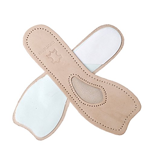 ROSENICE Zapato Antideslizante Alta absorción de sudor 3/4 Plantillas de calzado de masaje Inserciones de cojín para tacones altos Sandalias Tamaño L 1 Par