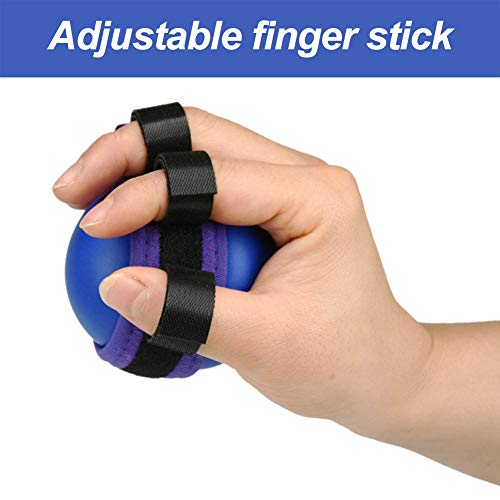 Rysmliuhan Shop Hand Grip Pelota Rehabilitacion Mano Pelotas de Ejercicio de Mano para la Artritis Mano de rehabilitación Finger Grip ejercitador