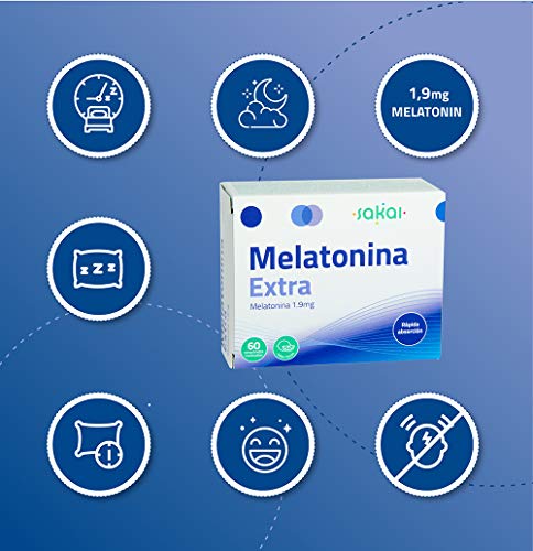 Sakai Melatonina Extra - 60 Comprimidos