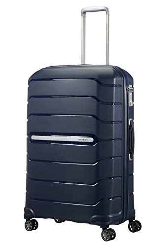 Samsonite Flux Spinner L Maleta Expansible, 75 cm, 111 L, Azul (Navy Blue)