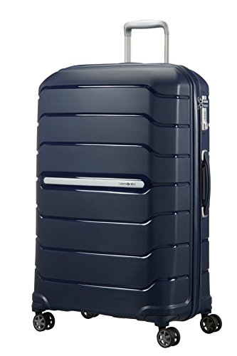 Samsonite Flux Spinner L Maleta Expansible, 75 cm, 111 L, Azul (Navy Blue)