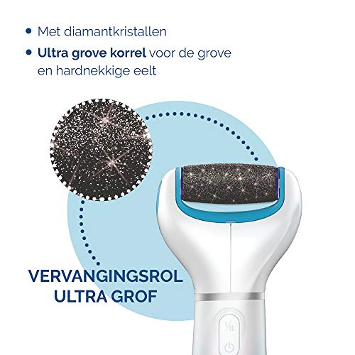 Scholl - Rodillos de repuesto para maquina eléctrico Velvet Smooth – Grano Ultra Exfoliante – Los 2 recambios