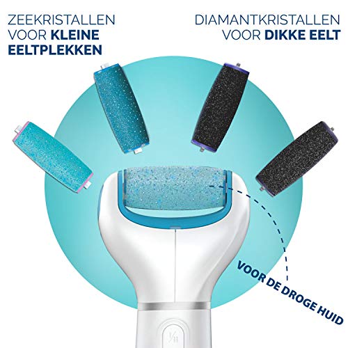 Scholl - Rodillos de repuesto para maquina eléctrico Velvet Smooth – Grano Ultra Exfoliante – Los 2 recambios