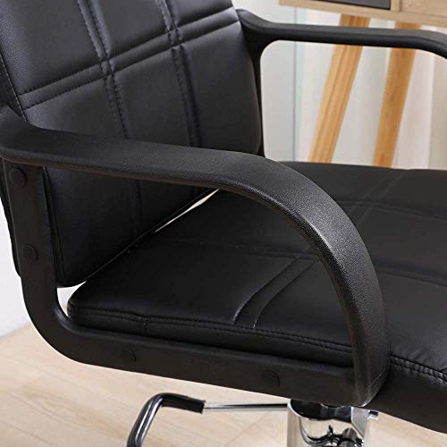 Silla de peluquería Negra hidráulica hidráulica de 360 ​​Grados Levantamiento Giratorio Salón de Pelo de peluquería dedicada Peluquería Silla de Pelo Silla de Pelo Toolols (Negro 2) Taburete