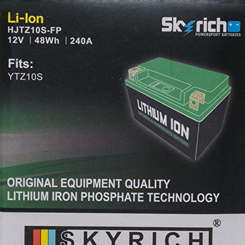 Skyrich HJTZ10S-FP batería recargable industrial Litio 12 V - Batería/Pila recargable (Litio, 12 V, 1 pieza(s))