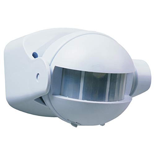 Smartwares 10.017.10 - Detector de Movimiento ES34, 180°, Uso Interior y Exterior