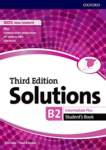 Solutions Intermediate Plus. Student's Book 3rd Edition - 9780194523622 (Solutions Third Edition)