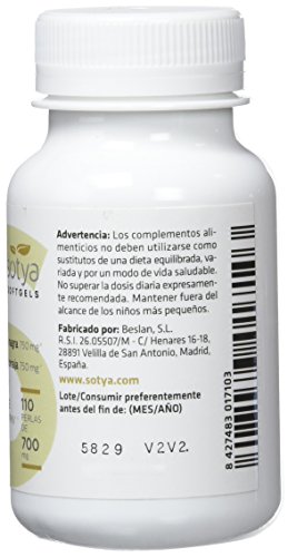 SOTYA Omega 6 (Onagra y Borraja) 110 perlas 700 mg