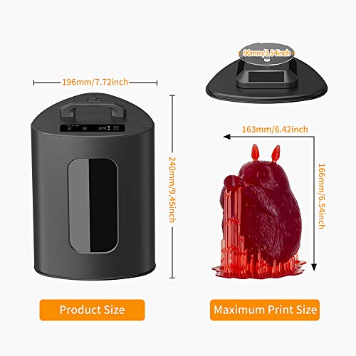 Sovol SL1 Máquina de Curado 405nm Resina Curado Caja con Placa Giratoria para LCD DLP SLA Modelo Impreso en 3D