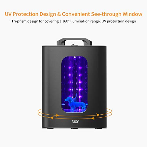 Sovol SL1 Máquina de Curado 405nm Resina Curado Caja con Placa Giratoria para LCD DLP SLA Modelo Impreso en 3D
