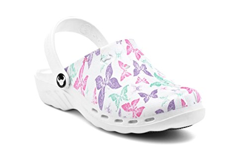 Suecos Oden Print, Zuecos de Trabajo, Unisex Adulto, Multicolor 22, 37 EU