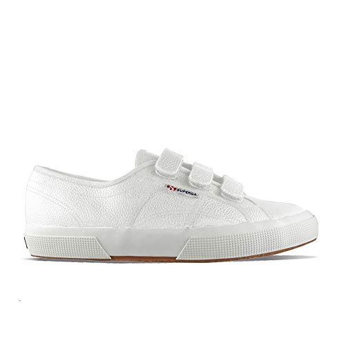 SUPERGA 2750-Efgl3Velu, Zapatillas Tobilleras, Bianco, 35 EU