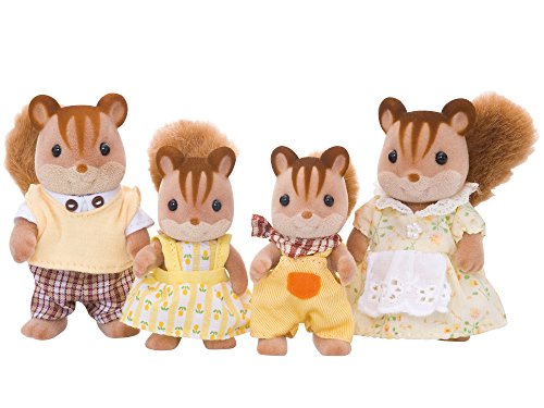 Sylvanian Families - 4172 - Familia Ardilla de la Nuez