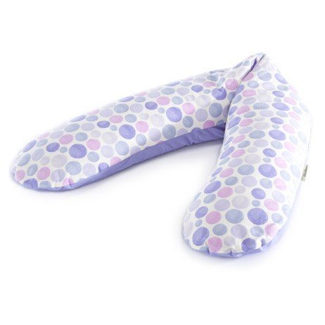 Theraline 51015902 el original almohada Incluye Funda, 190 cm, waterdots Lila