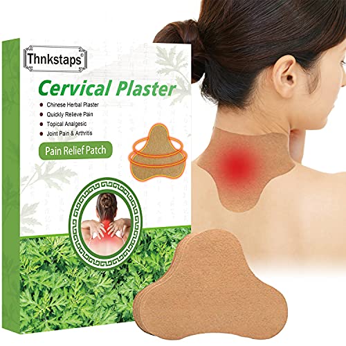 Thnkstaps Parches de Calor, 12Pcs Autocalentable Parches Alivio del Dolor, Parches Autocalentador Promueve la Circulación Sanguínea, Alivia Rápidamente el Dolor de Cuello y Hombros.