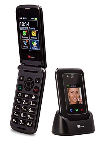 TTfone Titan TT950 Whatsapp 3G Pantalla táctil Senior Big Button Flip Teléfono móvil: fácil y fácil de Usar