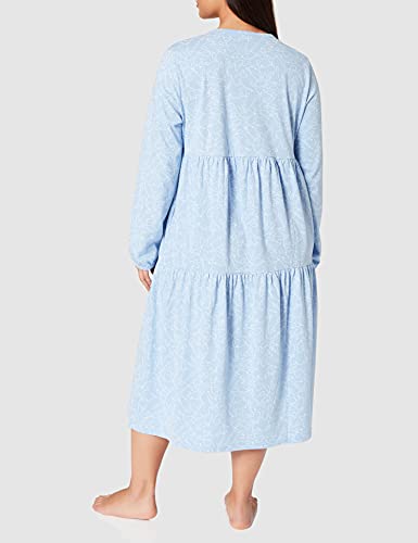 Ulla Popken Nachthemd, Outlines Camisn, Azul Claro Delicado, 38 para Mujer