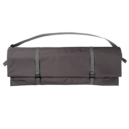 Ultrasport 331500000676 Bolsa Escalada con Varias Posibilidades de Llevarla, Se Puede Utilizar como Base, Hidrófuga, para un Máximo de 100 m de Cuerda, Unisex Adulto, Gris, Talla Única