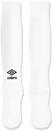 UMBRO Joy Jnr Medias de fútbol, niño, Blanco, 33/36