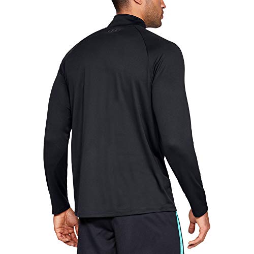 Under Armour Tech 2.0 1/2 Zip, Parte Superior del Calentamiento Hombre, Negro (Black / Charcoal) , M