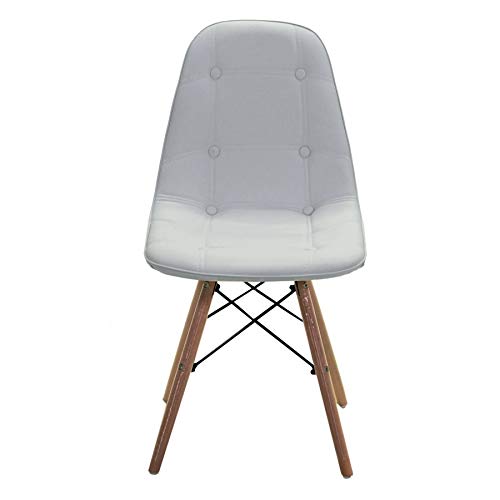 Vacchetti - 2805780000 - Silla, Piel sintética, Color Blanco, Grande