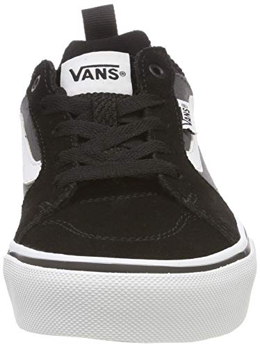 Vans Filmore Suede/canvas Zapatillas Niños, Negro ((Suede/Canvas) Black/Pewter Ug7), 36 EU (3.5 UK)