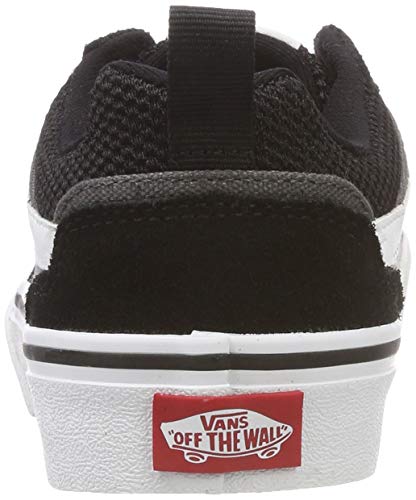 Vans Filmore Suede/canvas Zapatillas Niños, Negro ((Suede/Canvas) Black/Pewter Ug7), 36 EU (3.5 UK)